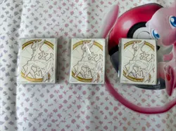 65 Ct Arceus Brilliant Stars ETB Card Sleeves | New, Sealed Pokemon Lot x3 - Image 1