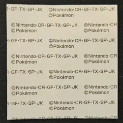 Japanese Ice Cream Azumarill Daiichi Pan Deco Summer Sticker Pokemon TCG NM - Image 2