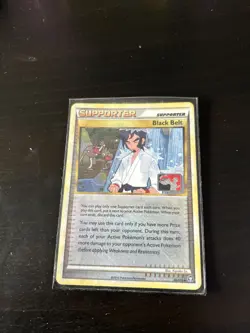 Pokemon Tcg Black Belt [League Stamp] #85 Pokemon Triumphant NM - Image 1