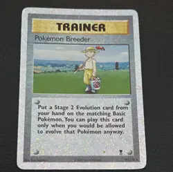 Pokemon Breeder 102/110 Legendary Collection Reverse Holo - Image 1