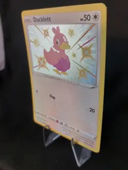 Ducklett SV095/SV122 - Shiny Vault Holo Rare Shining Fates Pokemon TCG - NM/VLP - Image 4