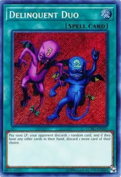 Delinquent Duo - LCKC-EN101 - Secret Rare - Unlimited Edition Near Mint Legendar - Image 1