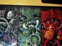 25th Anniversary Playmat Yu-Gi-Oh! Promo ! Blue Eyes White Dragon Dark Magician - Image 4