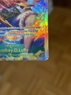 One Piece CCG Monkey D Luffy Op13-118 Sec Alt Art Near Mint - Image 5