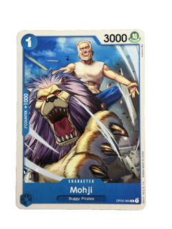 New: One Piece CCG Mohji OP02-060 Paramount War Regular Common - Image 1