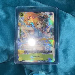 One Piece CCG Wings of the Captain O-Nami Alt Art OP06-101 - Image 1