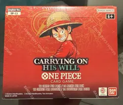 One Piece TCG OP13 Carrying On His Will Booster Box, New & SEALED! - Image 1