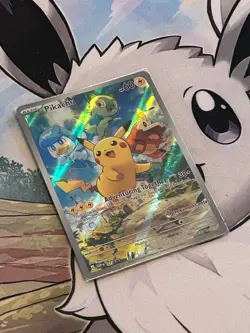 Pokemon TCG Pikachu Pokemon Center Stamped Promo Exclusive SVP 027 - Image 3