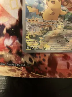 Pokemon TCG Pikachu Pokemon Center Stamped Promo Exclusive SVP 027 - Image 3