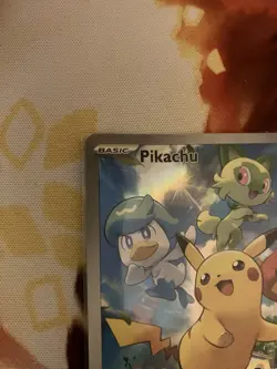 Pokemon TCG Pikachu Pokemon Center Stamped Promo Exclusive SVP 027 - Image 4