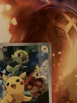 Pokemon TCG Pikachu Pokemon Center Stamped Promo Exclusive SVP 027 - Image 5