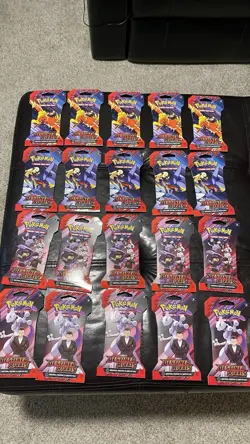 (Lot Of 20) Pokemon TCG Destined Rivals Sleeved Booster Packs New Factory Sealed - Image 1