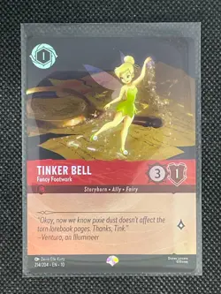 Tinker Bell - Fancy Footwork 214/204 Disney Lorcana Whispers in the Well EPIC - Image 1