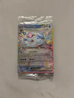 Pokemon TCG Holiday Calendar 2025: Glaceon ex 026/131 Snowflake Stamped - Sealed - Image 1