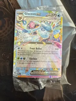 Glaceon ex (Holiday Calendar) 026/131 Holo Promo Pokemon Card SEALED - Image 1