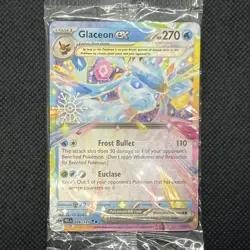 Pokemon TCG Holiday Calendar 2025 Glaceon EX Stamped Promo 026/131 Sealed - Image 1