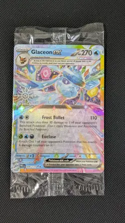 Pokemon TCG Holiday Calendar 2025 Glaceon EX Stamped Promo 026/131 Sealed - Image 1