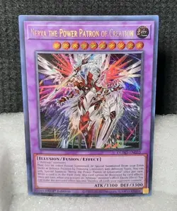 Yu-Gi-Oh! Nerva the Power Patron of Creation *SECRET RARE* DUAD-EN033 1st Ed NM - Image 1