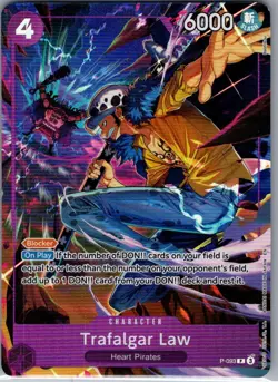 Trafalgar Law (Illustration Box Vol.6) P-093 English One Piece Promo Card - NM - Image 1
