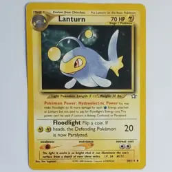 Lanturn 38/111 Neo Genesis Set Uncommon Pokemon Card Unlimited MP - Image 1