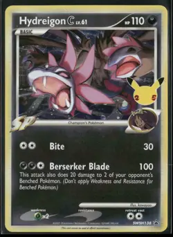 Hydreigon C lv.61 - Promo SWSH: Sword & Shield Promo Cards SWSH138 NM - Image 1