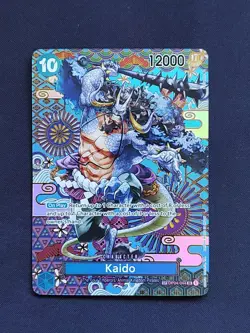 One Piece CCG Kaido (SP) OP04-044 SP Alt Art OP05 Awakening Of The New Era - Image 1
