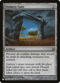 1X MTG - DOLMEN GATE - THE LIST 256/301 ARTIFACT RARE NM - Image 1