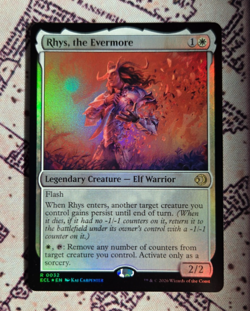 MTG Foil Rhys, the Evermore Lorwyn Eclipsed Magic the Gathering NM - Image 1