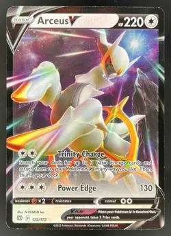 Pokemon VMax & V Lot (22) TCG Rainbow Rare Tapu Koko, Arceus, Grimmsnarl - Image 4