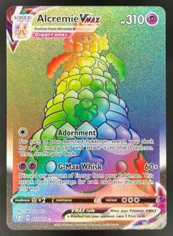 Pokemon VMax & V Lot (22) TCG Rainbow Rare Tapu Koko, Arceus, Grimmsnarl - Image 5