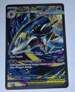 Mega Sharpedo EX 127/094 Me02: Phantasmal Flames Holo Pokemon TCG - Image 1