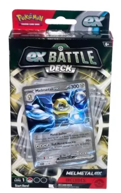 2024 Pokemon EX BATTLE DECK Houndoom & Melmetal Lot of 2 Boxes NEW/SEALED - Image 4