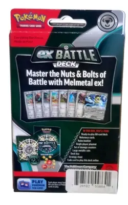 2024 Pokemon EX BATTLE DECK Houndoom & Melmetal Lot of 2 Boxes NEW/SEALED - Image 5