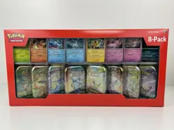 2x Pokemon TCG Scarlet & Violet Prismatic Evolutions 8 Mini-Tin Bundle Costco - Image 5