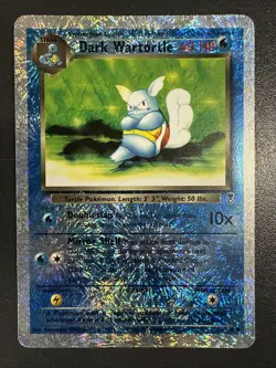 Pokemon TCG Dark Wartortle Reverse Holo LP Legendary Collection 39/110 - Image 1