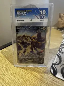 Zeraora V 166/198 Chilling Reign Alt Art Pokemon ACE 10 GEM MINT - Image 1