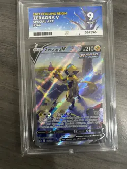 Zeraora V 166/198 Chilling Reign Alternate Full Art Ultra Rare Pokemon Card - Image 1