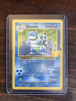 Blastoise 2/102 Pokemon Celebrations 25th Anniversary Classic Set Holo M/NM - Image 1