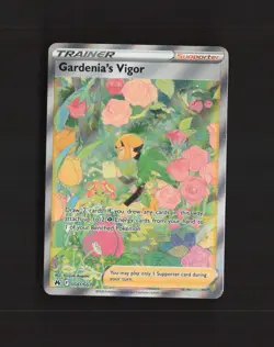 Gardenia's Vigor GG61/GG70 Crown Zenith Galarian Gallery Pokemon Card NM - Image 1