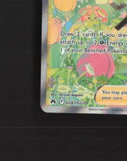 Gardenia's Vigor GG61/GG70 Crown Zenith Galarian Gallery Pokemon Card NM - Image 5