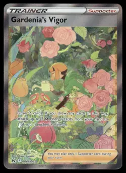 Pokemon Cards Gardenia's Vigor GG61/GG70 Crown Zenith Galarian Gallery NM - Image 1