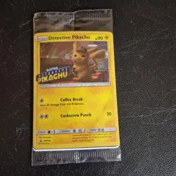 Pokemon TCG Detective Pikachu SM190 Promo Card Sealed Holo 158-14101 - Image 1