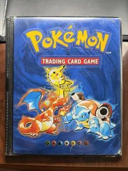 Pokemon 1999 Official Trading Card Game Nintendo WOTC Vintage Binder Only 742818083201 - Image 1