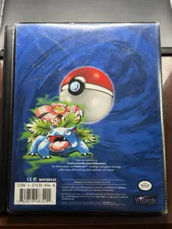 Pokemon 1999 Official Trading Card Game Nintendo WOTC Vintage Binder Only 742818083201 - Image 3