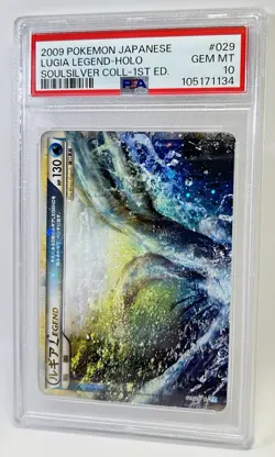 PSA 10 Lugia Legend Holo 1st Ed 029/070 030/070 Pokemon Card Japanese 2009 - Image 3