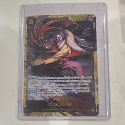 One Piece CCG Crocodile Character Card OP14-120 Foil 10000 Power - Image 1