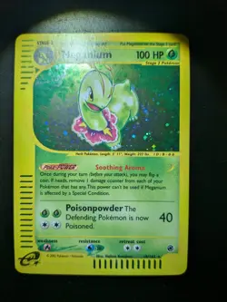 Meganium Expedition Base Set Holo 18/165 Pokemon Card NM- - Image 3