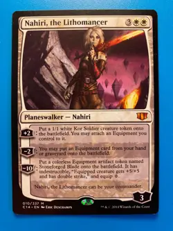 MTG 1x Nahiri, the Lithomancer # 10 Commander 2014 Magic the Gathering x1 NM - Image 1