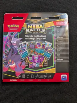 Pokemon TCG Mega Battle Deck Mega Gengar Ex BRAND NEW SEALED Haunter 027 promo - Image 2