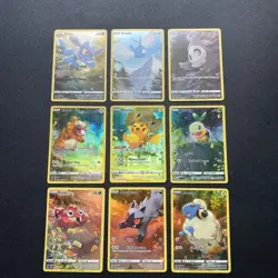 Pokemon TCG Crown Zenith Galarian Gallery NM Full Art Set 9 GG26 - GG34 Pikachu - Image 2